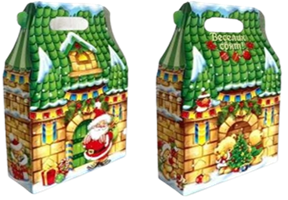 Авторський подарунковий набір "Замок новорічний" № 38-25/26 АЛЬФА-БОГУСЛАВ